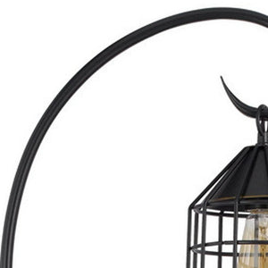 63" Bronze Traditional Shaped Floor Lamp