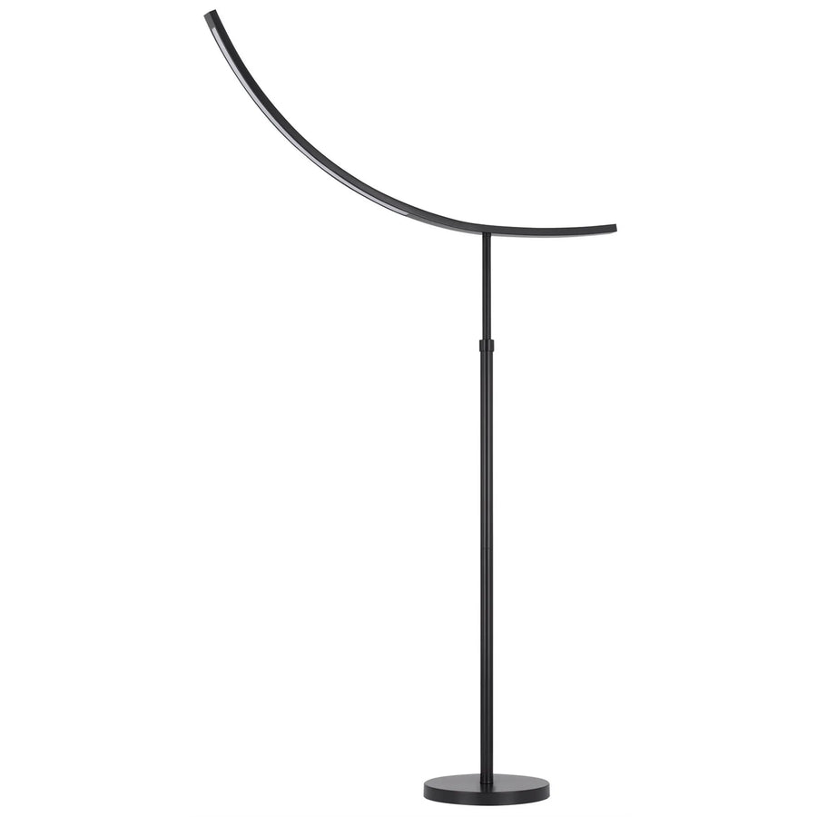 74" Bronze Adjustable Led Traditional Shaped Floor Lamp - 1