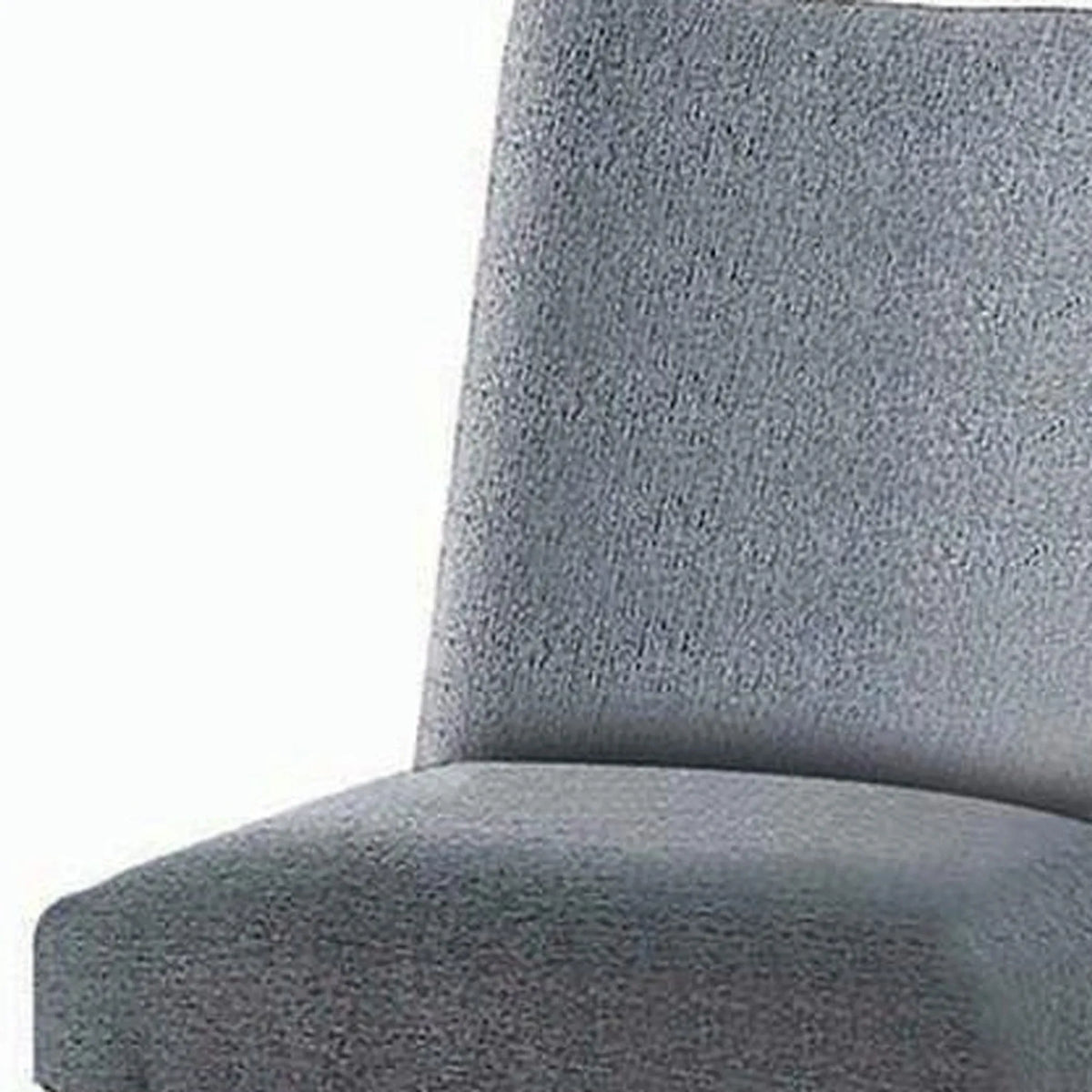 Espresso Fabric Wood Counter Height Bar Chairs