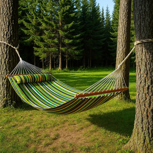 Striped Double Hammock