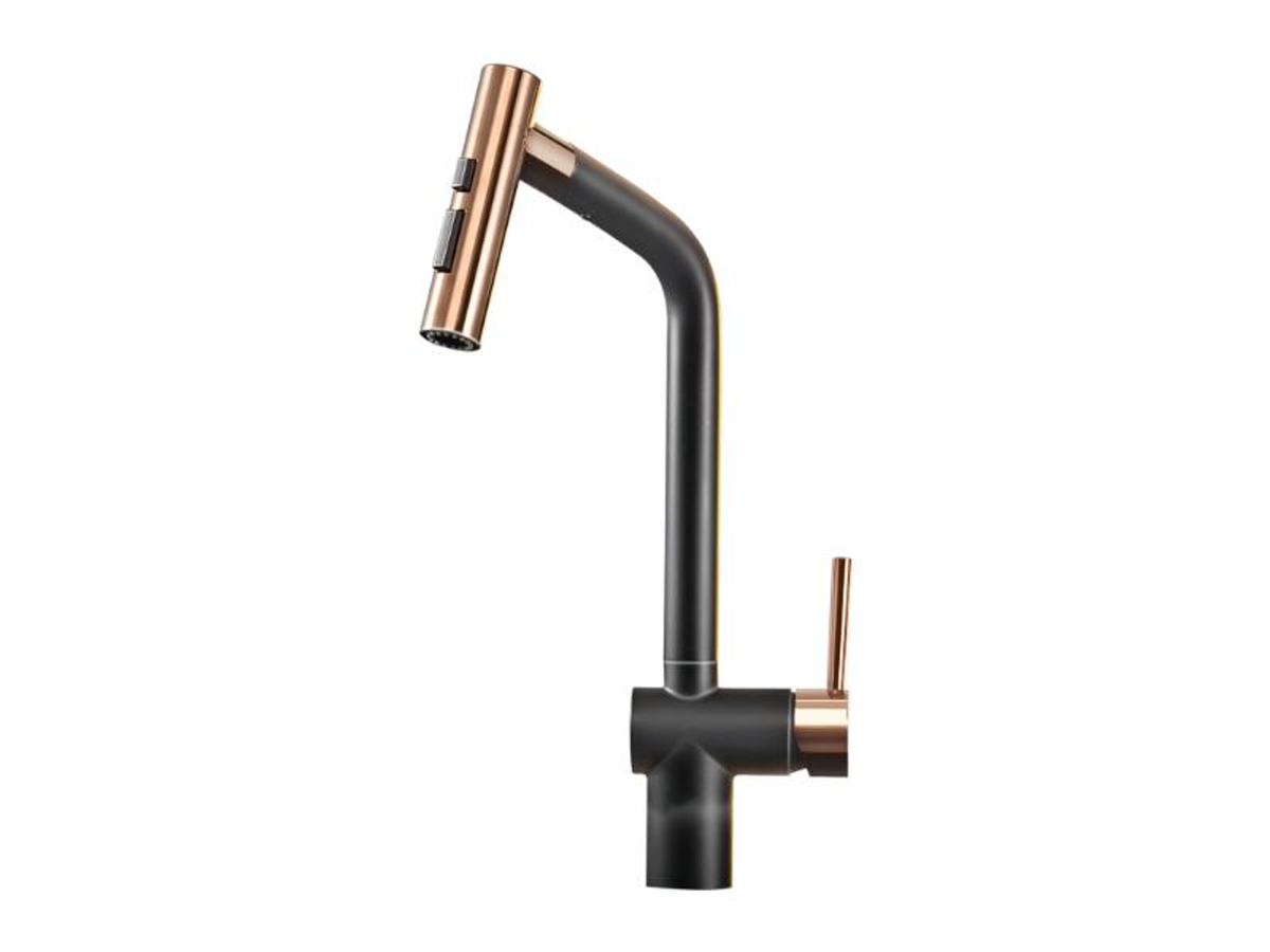 5" Black Stainless Steel Bar Faucet – view 1