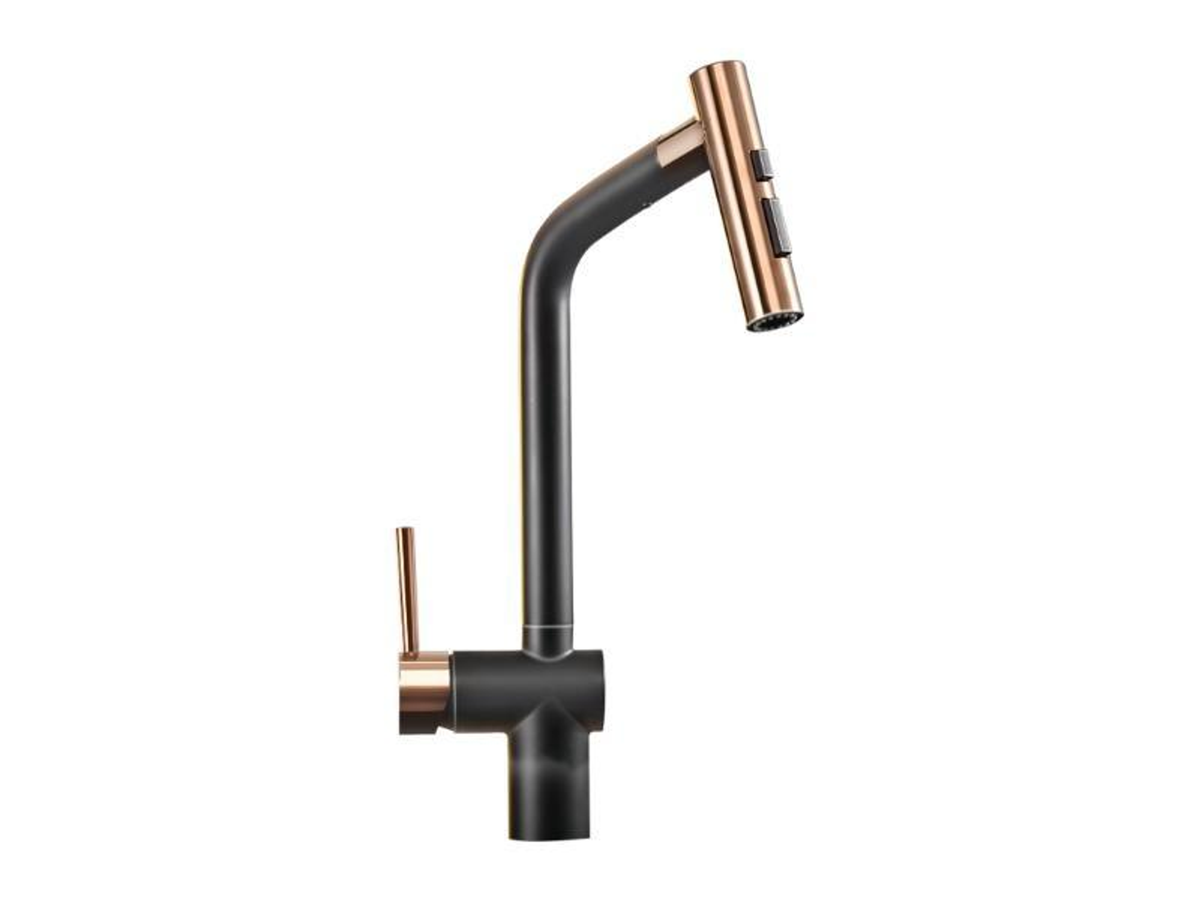 5" Black Stainless Steel Bar Faucet – view 2