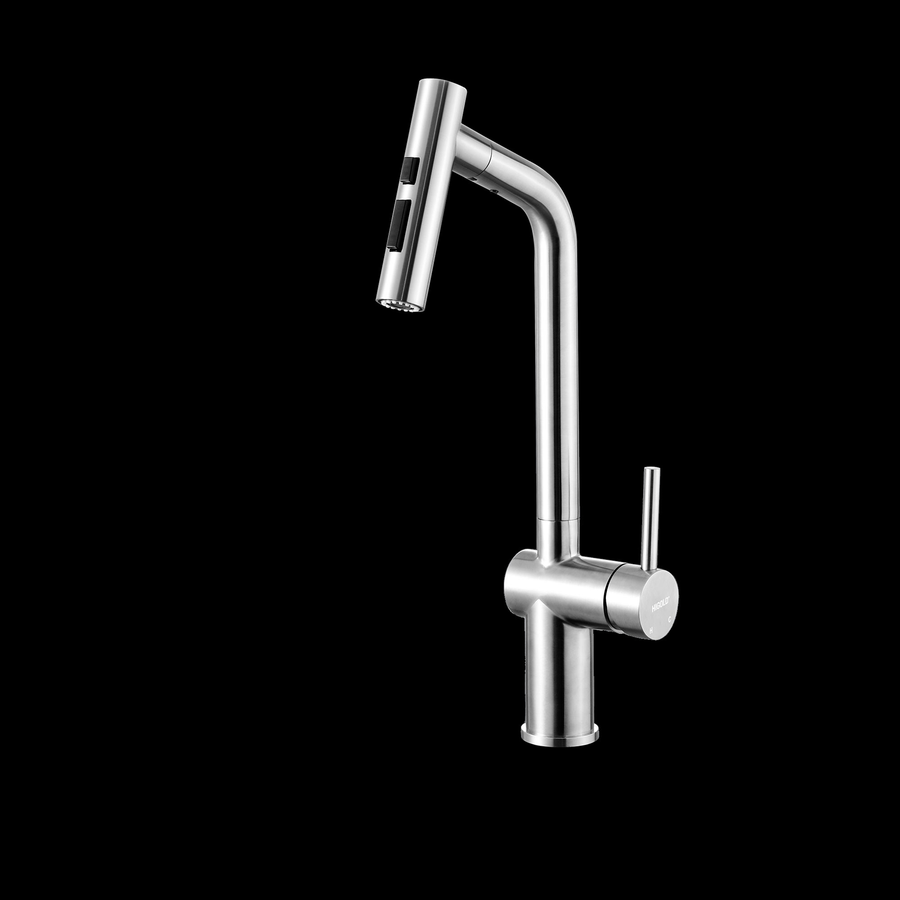 5" Silver Stainless Steel Bar Faucet – view 1