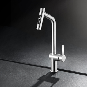 5" Silver Stainless Steel Bar Faucet – view 5