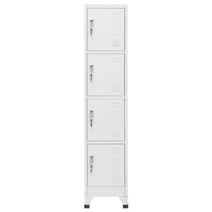 Locker Cabinet with 4 Compartments 15"x17.7"x70.9
