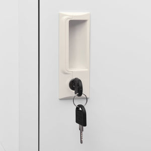 Locker Cabinet with 4 Compartments 15"x17.7"x70.9