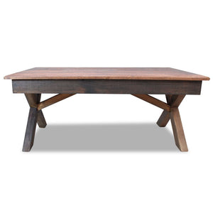 Coffee Table Mixed Recycled Wood 43.3"x23.6"x17.7