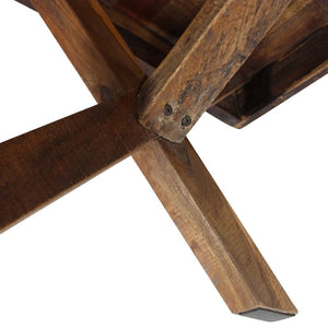 Coffee Table Mixed Recycled Wood 43.3"x23.6"x17.7
