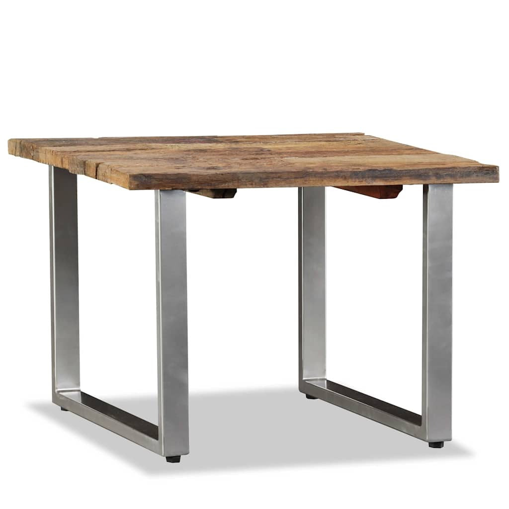 Coffee Table Solid Reclaimed Wood 21.7"x21.7"x15.7