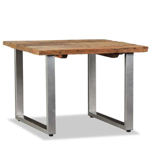 Coffee Table Solid Reclaimed Wood 21.7"x21.7"x15.7