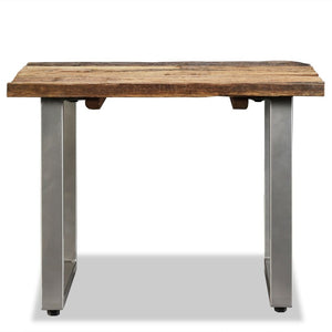 Coffee Table Solid Reclaimed Wood 21.7"x21.7"x15.7