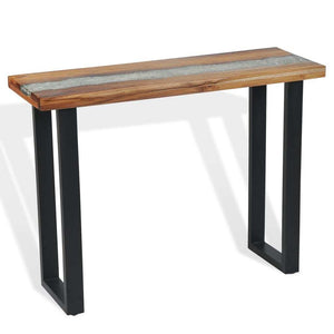 Console Table Teak 39.4"x13.8"x29.5