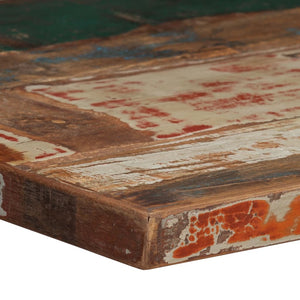 Bar Set 3 Piece Solid Reclaimed Wood Multicolor