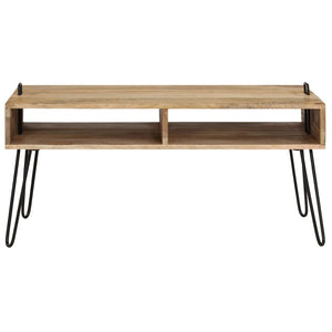 Coffee Table Solid Mango Wood 39.4"x23.6"x17.7