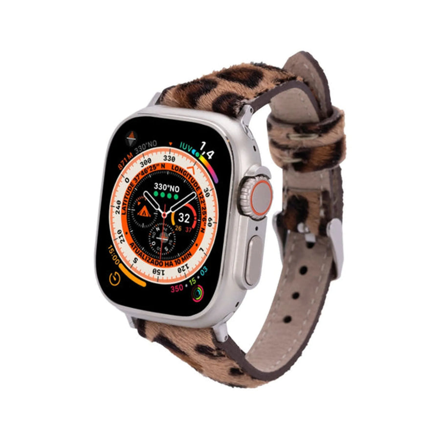 Buford Slim Leather Bands for Apple Watch 9, Ultra 2 & SE