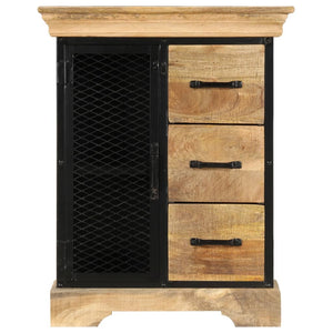 Sideboard 23.6"x11.8"x29.5" Solid Mango Wood