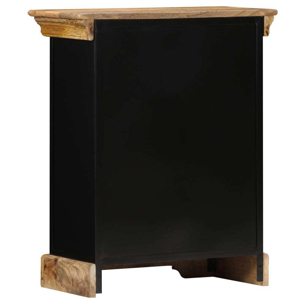 Sideboard 23.6"x11.8"x29.5" Solid Mango Wood