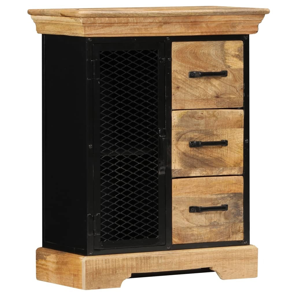 Sideboard 23.6"x11.8"x29.5" Solid Mango Wood