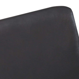 Armchair Gray Real Leather
