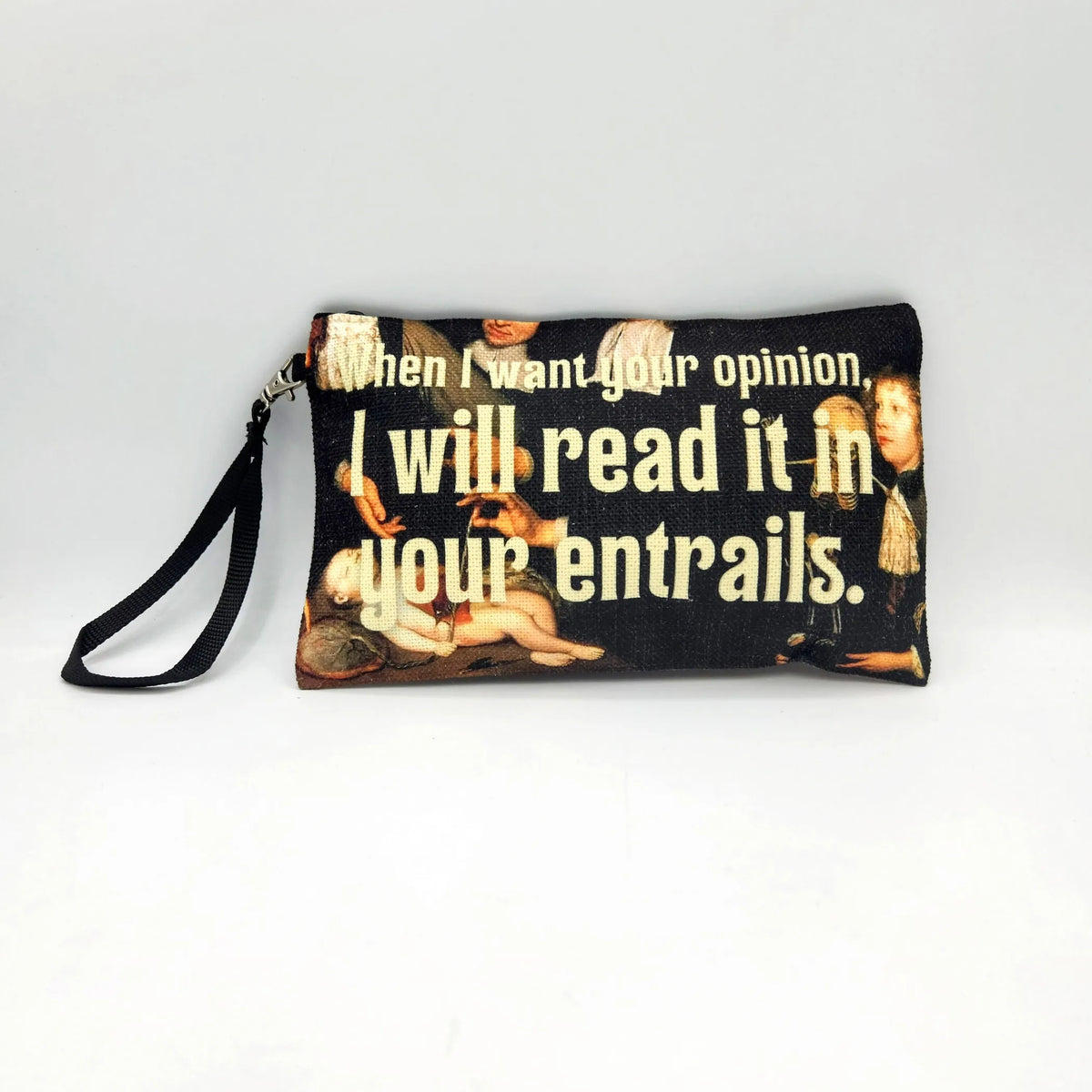 Punk Fashion Wristlet | Cosmetic Bag | Zipper Pouch