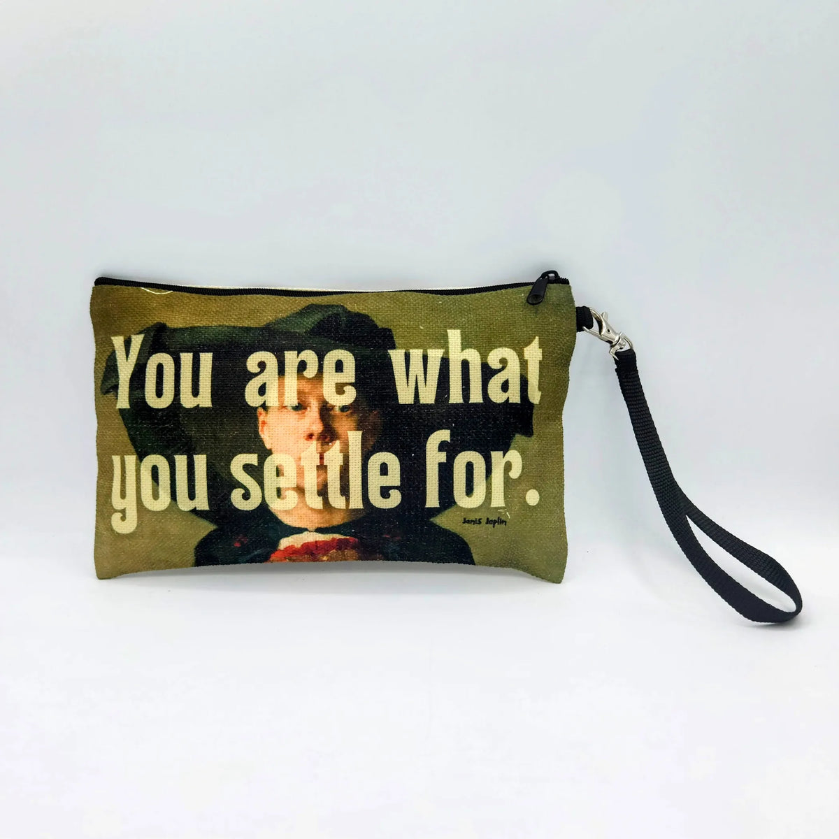 Punk Fashion Wristlet | Cosmetic Bag | Zipper Pouch