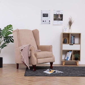 Recliner Cream Fabric