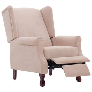 Recliner Cream Fabric