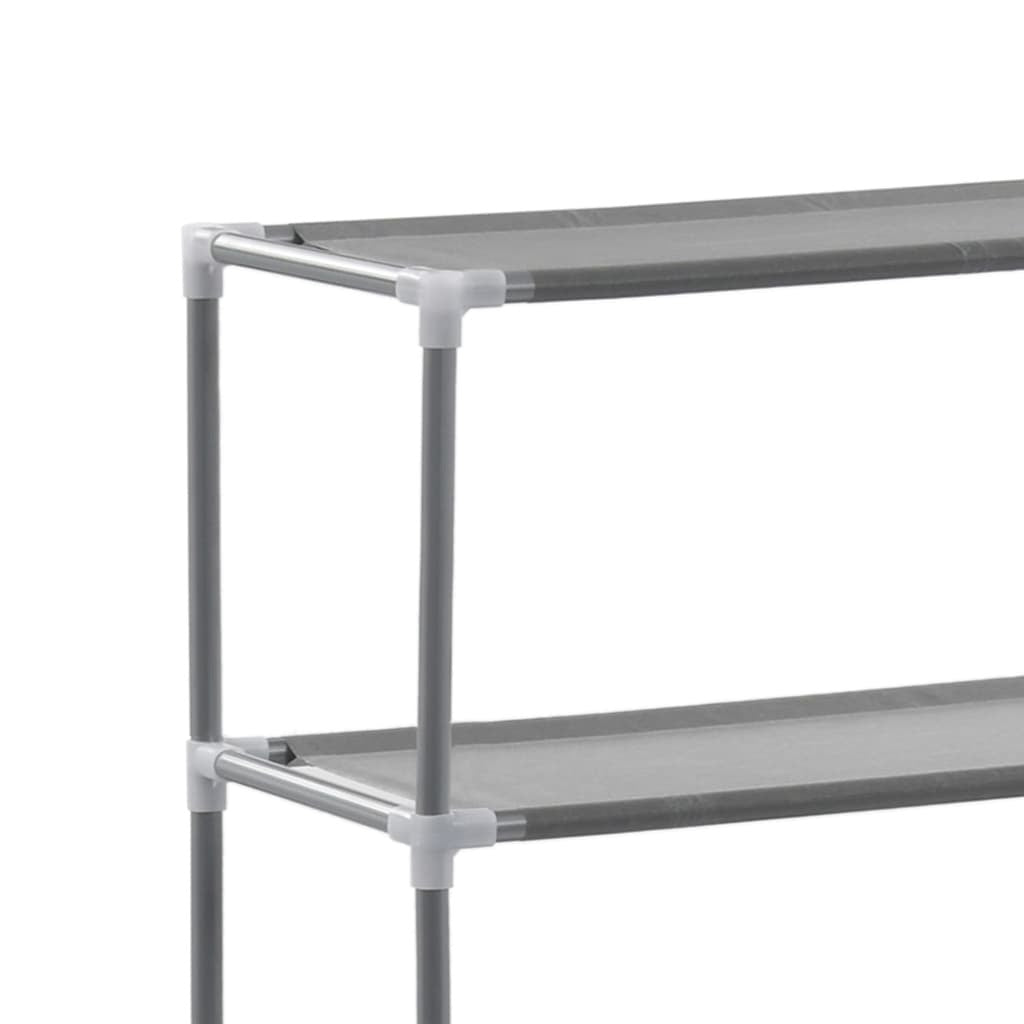 3-Tier Storage Rack over Laundry Machine Silver 27.2"x11"x66.5