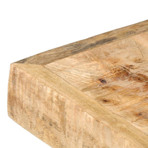 Dining Table 70.9"x35.4"x29.9" Solid Rough Mango Wood