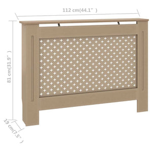 Radiator Cover 44.1"x7.5"x32.1" MDF