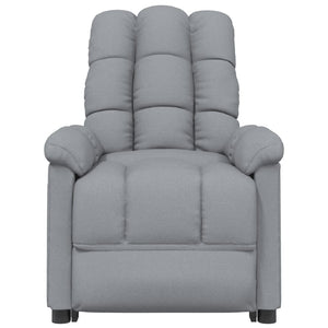 Recliner Light Gray Fabric