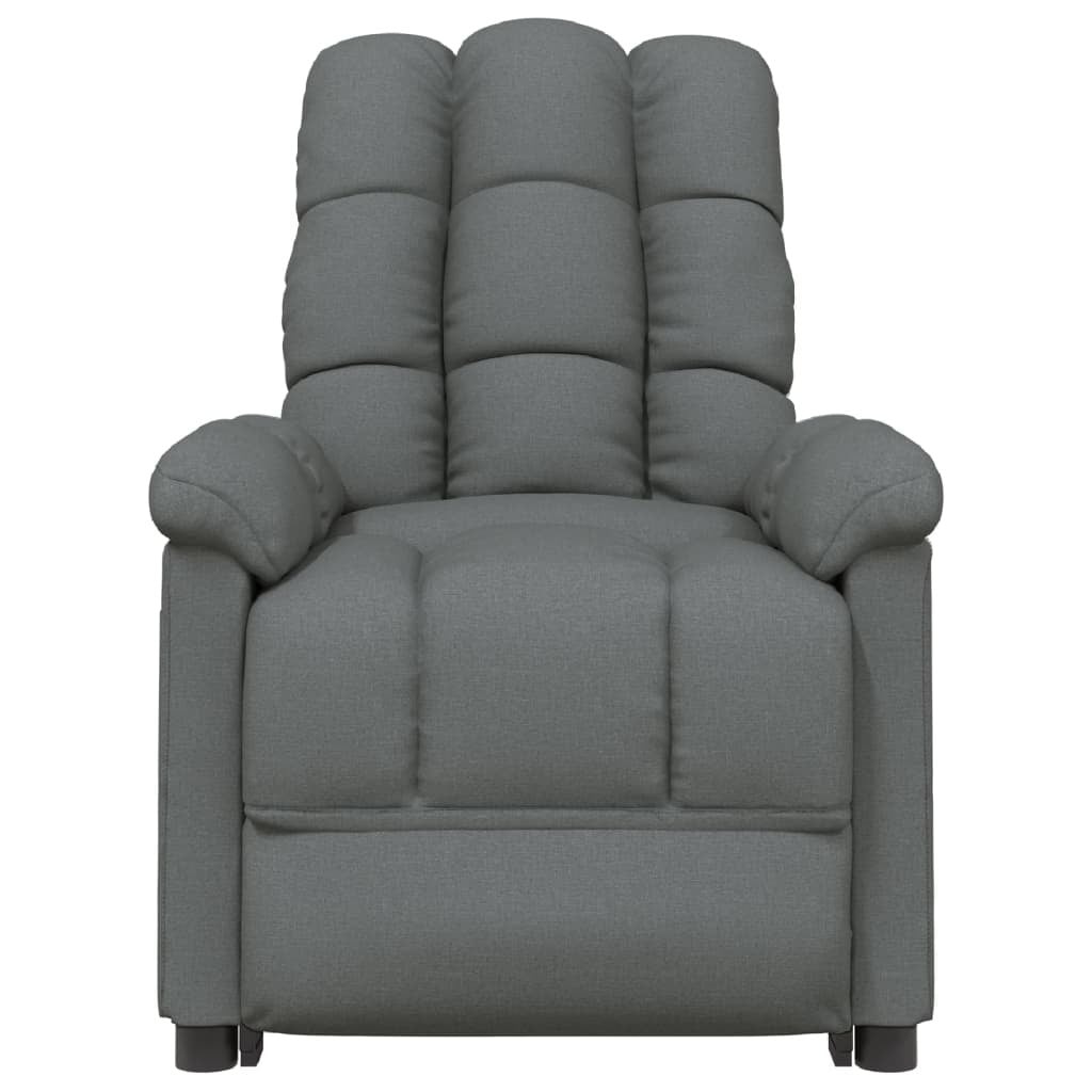 Recliner Dark Gray Fabric