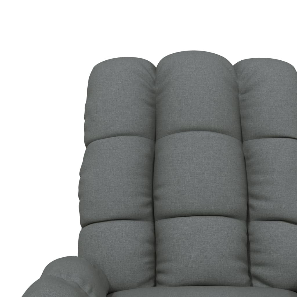 Recliner Dark Gray Fabric