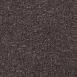 Massage Recliner Dark Brown Fabric