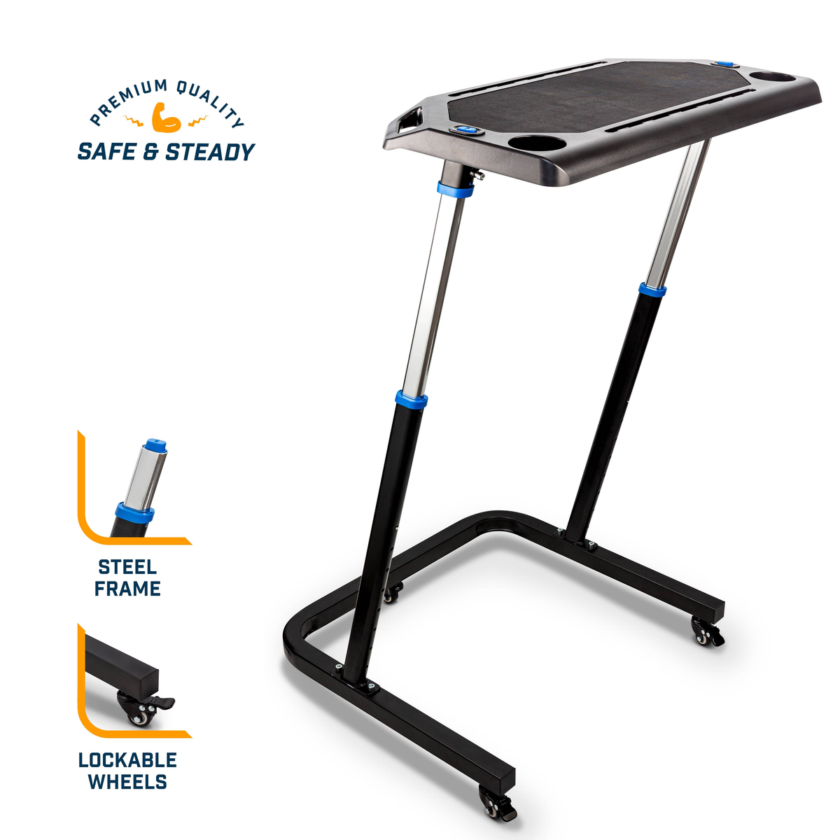 Alpcour Bike Trainer Fitness Multi-Tasking Desk — Cycling
