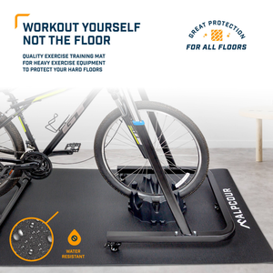 Alpcour Bike Trainer Anti-Slip Floor Mat — Cycling