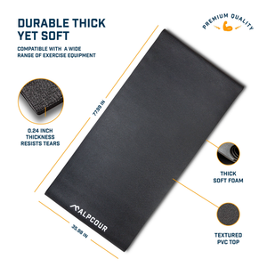 Alpcour Bike Trainer Anti-Slip Floor Mat — Cycling