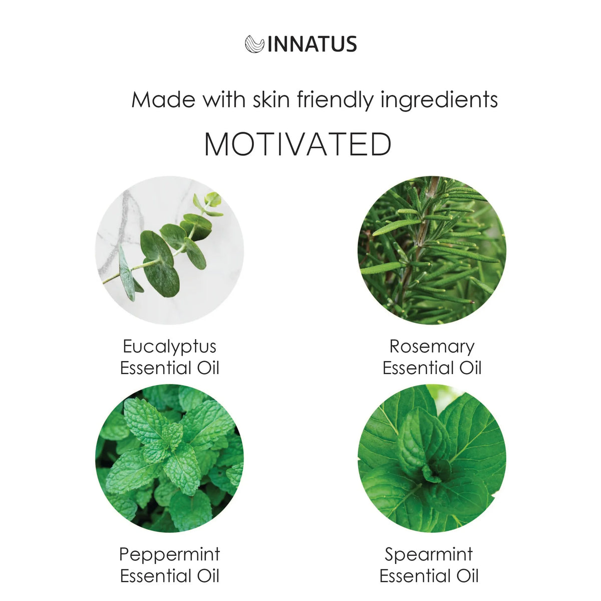 Eessential oil aromatherapy Motivated  mist