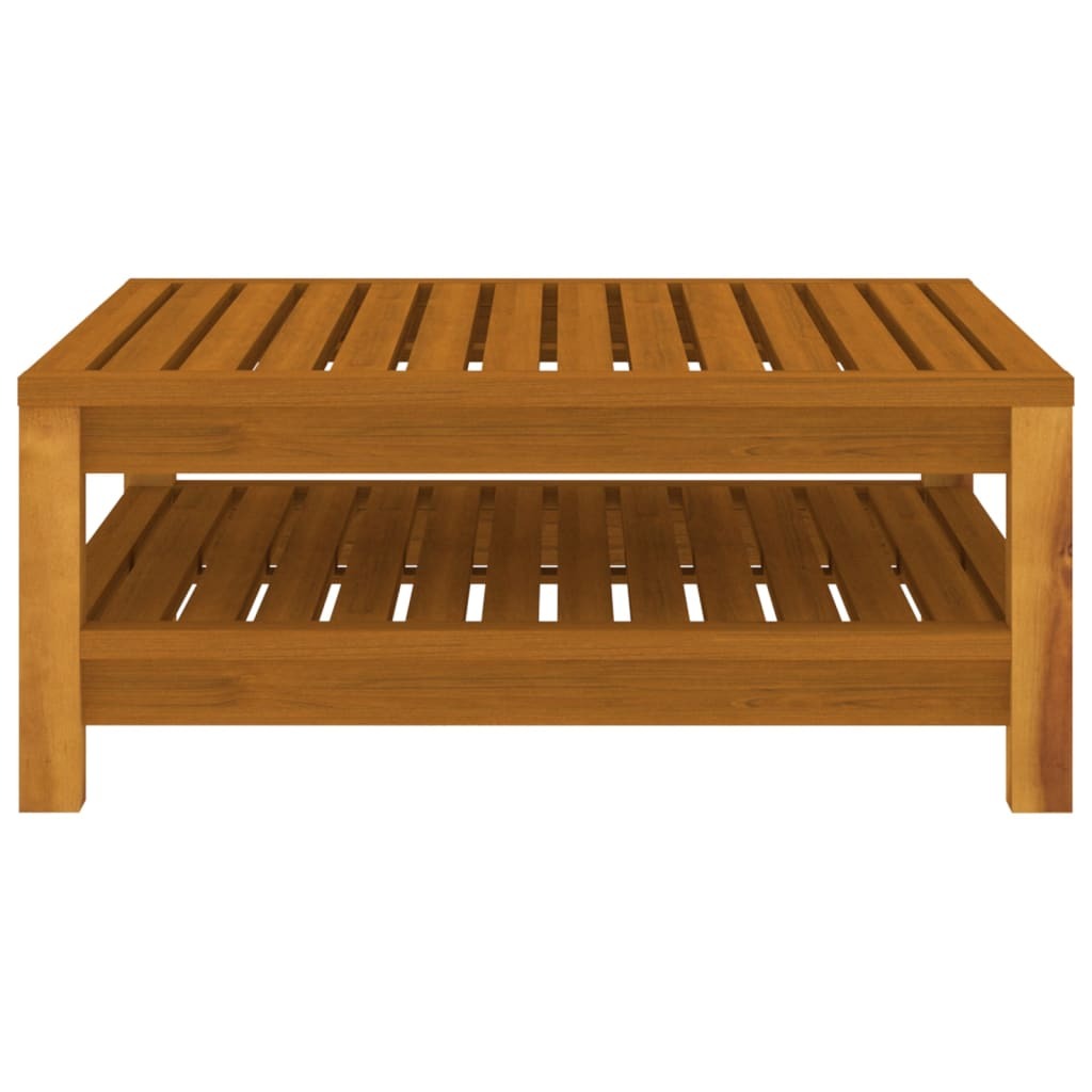 6 Piece Patio Lounge Set with Cushion Solid Acacia Wood