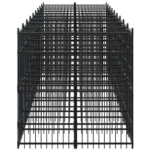 Outdoor Dog Kennel Steel 178.6 ft