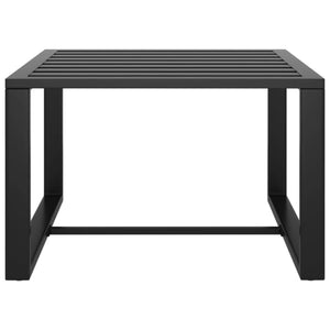 5 Piece Patio Lounge Set with Cushions Aluminum Anthracite