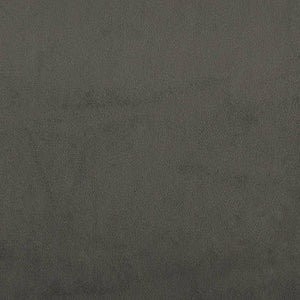 Box Spring Bed Frame Dark Gray Queen Velvet (US/AU Only)