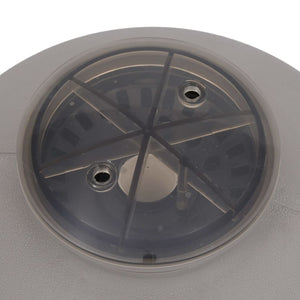 Pool Sand Filter with Side Mount 6-Way Valve Gray