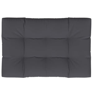 Pallet Cushion Anthracite 47.2"x31.5"x4.7" Fabric