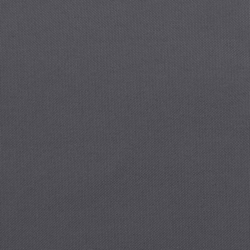 Pallet Cushion Anthracite 47.2"x31.5"x4.7" Fabric
