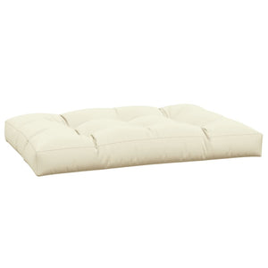 Pallet Cushion Cream 47.2"x31.5"x4.7" Fabric
