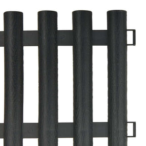 Lawn Edgings 17 pcs Anthracite 32.8'PP