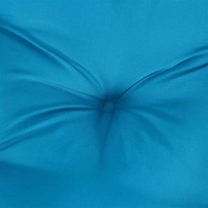 Garden Bench Cushion Light Blue 47.2"x(19.7"+19.7")x2.8" Oxford Fabric