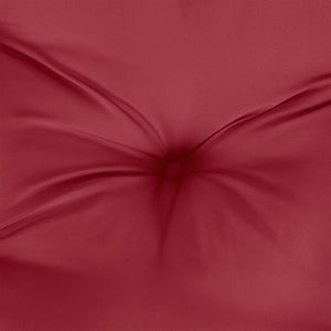 Garden Bench Cushion Wine Red 78.7"x(19.7"+19.7")x2.8" Oxford Fabric