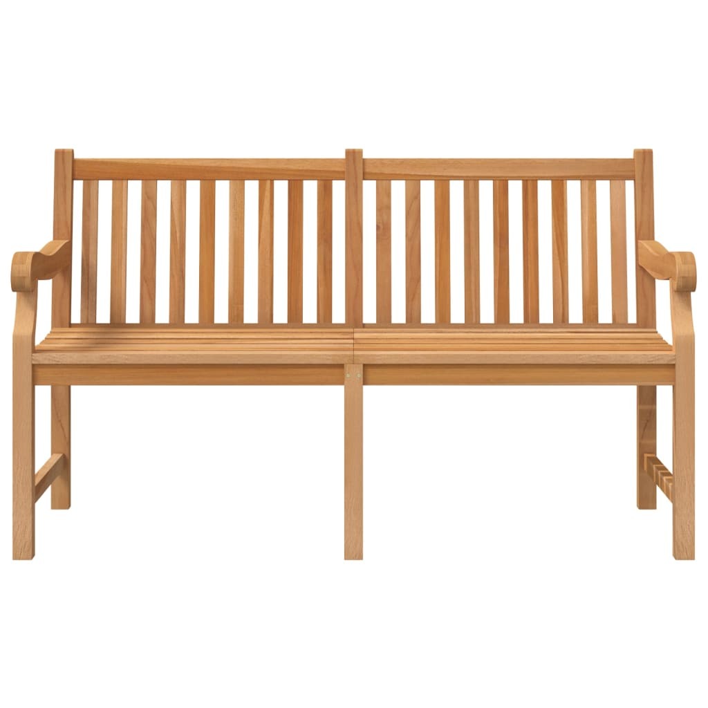 Patio Bench 59.1" Solid Teak Wood